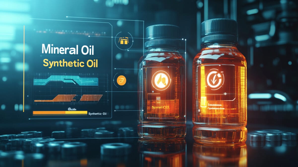 엔진오일 광유와 합성유 비교