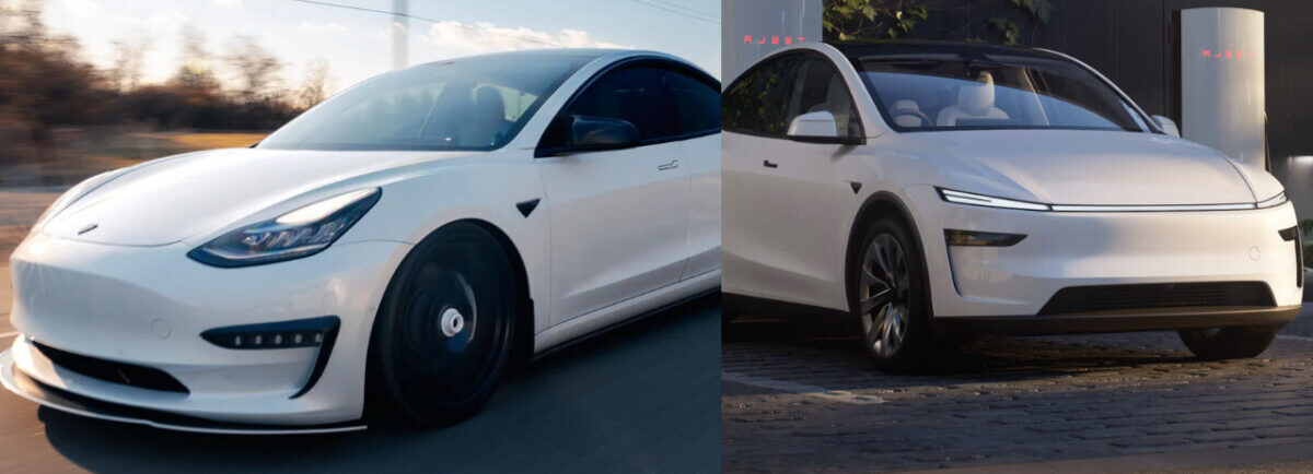 tesla model 3 vs Y