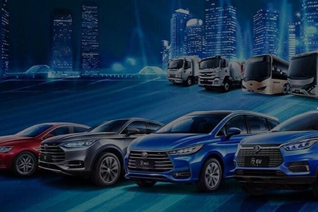 중국차의 자동차 굴기를 보여주는 이미지