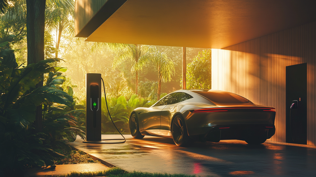 가정에서 안정적으로 충전하는 전기차