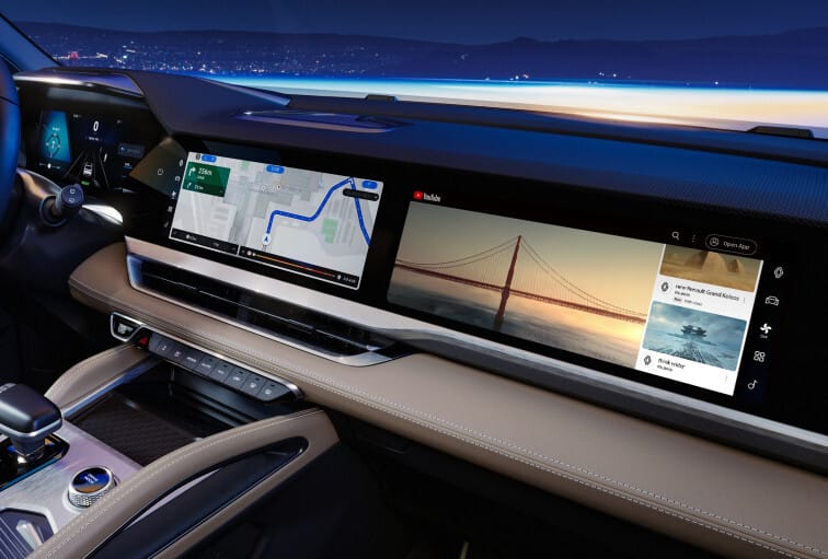 그랑 콜레오스 디스플레이