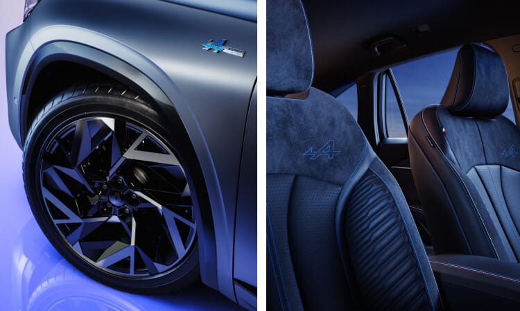 그랑 콜레오스 고급소재