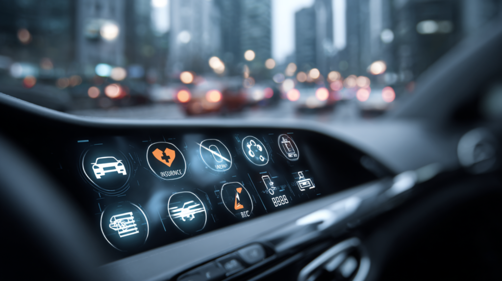 자동차보험에 가입한 자동차